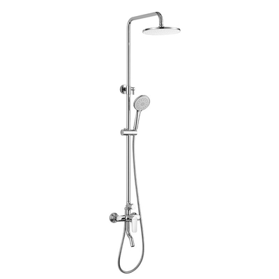 Brass Bathroom Hand Shower Set With Slide Bar 3 Function