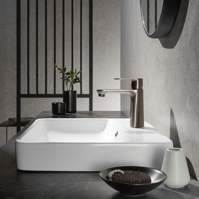 Single Lever Brass Basin Faucet Hot Cold Water Mixer Faucets