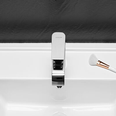 ARROW Modern Basin Mixer Faucet with Ceramic Valve Core Deck Mounted Single Handle Bathroom Faucet 5 Year Warranty