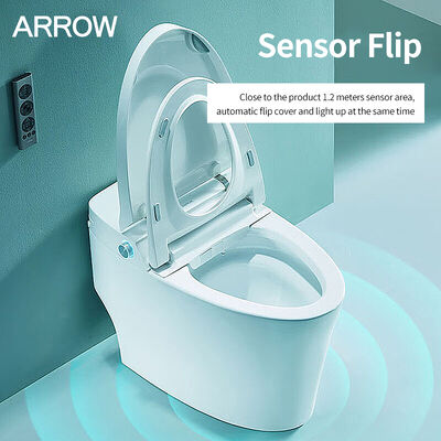 ARROW Modern Smart Toilet with Heated Seat Nozzle Self-cleaning and Remote Control Intelligent Bidet Toilet