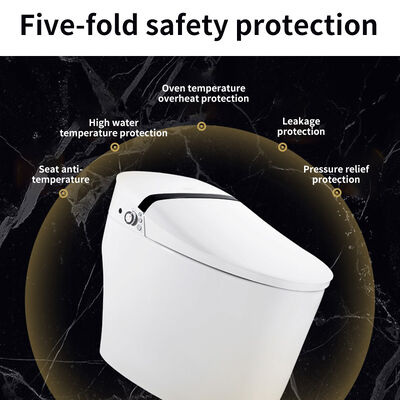 ARROW Modern Smart Toilet with Siphon Flushing Heated Seat and Nozzle Self-cleaning Intelligent Bidet Toilet