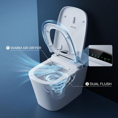 ARROW AM3008 Premium Smart Toilet Auto Deodorization Pro Heated Seat Auto Open & Close One Piece Sanitary