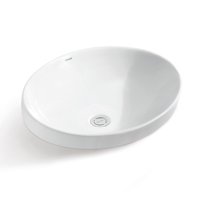 WC Ceramic Bathroom Basin 565x410x185mm Sanitary Ware Wash Basin